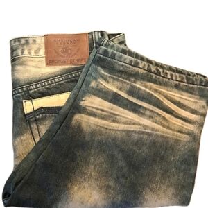 American Legacy Amongst Others Men's Shorts Denim Iconic Slim I18 32" Waist EUC